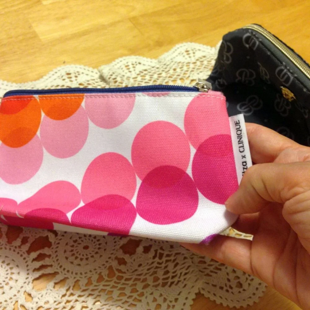 Bill Blass / Clinique Make Up Bags Bundle